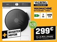 Promoties Valberg wasmachine wf714aw566c - Valberg - Geldig van 29/05/2024 tot 09/06/2024 bij Electro Depot