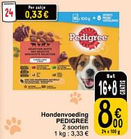 Promoties Hondenvoeding pedigree - Pedigree - Geldig van 04/06/2024 tot 10/06/2024 bij Cora