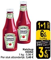 Promoties Ketchup heinz - Heinz - Geldig van 04/06/2024 tot 10/06/2024 bij Cora