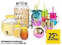 Promoties Drinkbeker discobal - Huismerk - Xenos - Geldig van 02/06/2024 tot 15/06/2024 bij Xenos