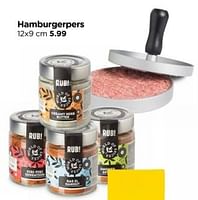 Promoties Hamburgerpers - Huismerk - Xenos - Geldig van 02/06/2024 tot 15/06/2024 bij Xenos
