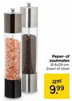 Promoties Peper- of zoutmolen - Huismerk - Xenos - Geldig van 02/06/2024 tot 15/06/2024 bij Xenos