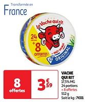 Promoties Vache qui rit - La Vache Qui Rit - Geldig van 04/06/2024 tot 10/06/2024 bij Auchan
