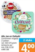 Promoties Alle jan en oayeah! - Huismerk - Albert Heijn - Geldig van 03/06/2024 tot 09/06/2024 bij Albert Heijn