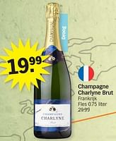 Promoties Champagne charlyne brut - Champagne - Geldig van 03/06/2024 tot 09/06/2024 bij Albert Heijn