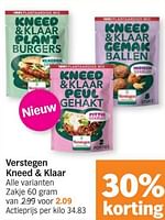 Promoties Verstegen kneed + klaar - Verstegen - Geldig van 03/06/2024 tot 09/06/2024 bij Albert Heijn