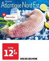 Promoties Dos de lieu noir - Huismerk - Auchan - Geldig van 04/06/2024 tot 10/06/2024 bij Auchan