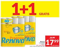 Promotions Renova papier toilette progress - Renova - Valide de 04/06/2024 à 09/06/2024 chez Intermarche