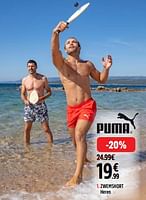Promoties Zwemshort heren - Puma - Geldig van 28/05/2024 tot 16/06/2024 bij Intersport