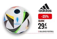 Promotions Ballon de football - Adidas - Valide de 28/05/2024 à 16/06/2024 chez Intersport