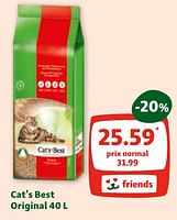 Promotions Cat`s best original - Cat's best - Valide de 05/06/2024 à 10/06/2024 chez Maxi Zoo