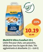 Promotions Multifit ultra comfort - Multifit - Valide de 05/06/2024 à 10/06/2024 chez Maxi Zoo