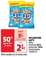 Promoties 3d`s nature lay`s - Lay's - Geldig van 04/06/2024 tot 10/06/2024 bij Auchan