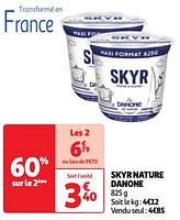 Promoties Skyr nature danone - Danone - Geldig van 04/06/2024 tot 10/06/2024 bij Auchan