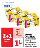 Promoties Yaourt la laitière - La Laitiere - Geldig van 04/06/2024 tot 10/06/2024 bij Auchan