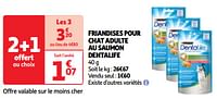 Promoties Friandises pour chat adulte au saumon dentalife - Purina - Geldig van 04/06/2024 tot 10/06/2024 bij Auchan