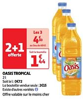 Promoties Oasis tropical - Oasis - Geldig van 04/06/2024 tot 10/06/2024 bij Auchan