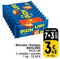 Promotions Biscuits - koekjes bahlsen pick up - Bahlsen - Valide de 04/06/2024 à 10/06/2024 chez Cora