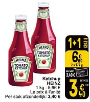 Promotions Ketchup heinz - Heinz - Valide de 04/06/2024 à 10/06/2024 chez Cora