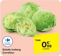 Promotions Salade iceberg carrefour - Produit Maison - Carrefour Express - Valide de 05/06/2024 à 11/06/2024 chez Carrefour Express
