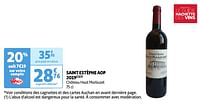 Promoties Saint estèphe aop 2019 château haut marbuzet - Rode wijnen - Geldig van 04/06/2024 tot 10/06/2024 bij Auchan
