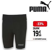 Promotions Cuissard femme - Puma - Valide de 28/05/2024 à 16/06/2024 chez Intersport