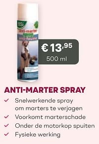 Anti-marter spray-BSI