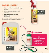 Bio kill mier-BSI