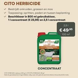 Cito herbicide concentraat