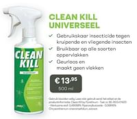 Clean kill universeel-BSI