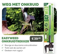 Easyweed onkruidtrekker