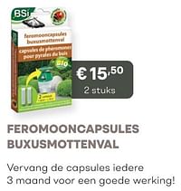 Feromooncapsules buxusmottenval-BSI