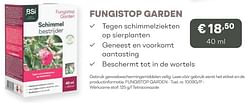 Fungistop garden