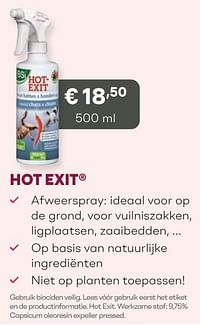 Hot exit-BSI