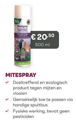 Mitespray