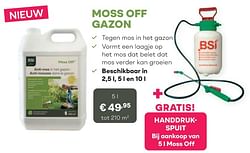 Moss off gazon