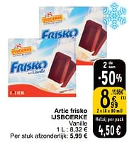 Promoties Artic frisko ijsboerke - Ijsboerke - Geldig van 04/06/2024 tot 10/06/2024 bij Cora