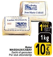 Promoties Boter massaux-cabay - Huismerk - Cora - Geldig van 04/06/2024 tot 10/06/2024 bij Cora