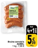 Promoties Bruine cervela’s aubel - Aubel - Geldig van 04/06/2024 tot 10/06/2024 bij Cora