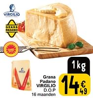 Promoties Grana padano virgilio d.o.p - Virgilio - Geldig van 04/06/2024 tot 10/06/2024 bij Cora