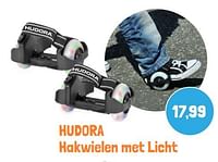 Promoties Hudora hakwielen met licht - Hudora - Geldig van 28/05/2024 tot 30/09/2024 bij Lobbes