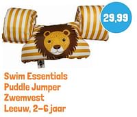 Swim essentials puddle jumper zwemvest leeuw-Swim Essentials