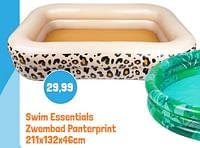 Promoties Swim essentials zwembad panterprint - Swim Essentials - Geldig van 28/05/2024 tot 30/09/2024 bij Lobbes