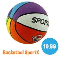 Promoties Basketbal sportx - SportX - Geldig van 28/05/2024 tot 30/09/2024 bij Lobbes