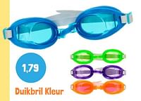 Promoties Duikbril kleur - Huismerk - Lobbes - Geldig van 28/05/2024 tot 30/09/2024 bij Lobbes