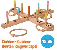Promoties Eichhorn outdoor houten ringwerpspel - eichhorn - Geldig van 28/05/2024 tot 30/09/2024 bij Lobbes