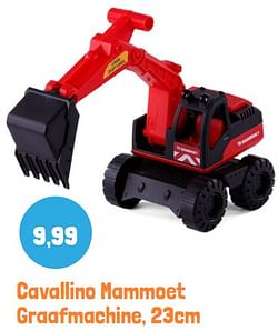 Cavallino mammoet graafmachine