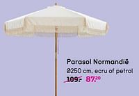 Promoties Parasol normandië - Huismerk - Leen Bakker - Geldig van 03/06/2024 tot 09/06/2024 bij Leen Bakker