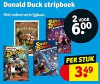 Promoties Donald duck stripboek - Huismerk - Kruidvat - Geldig van 04/06/2024 tot 09/06/2024 bij Kruidvat