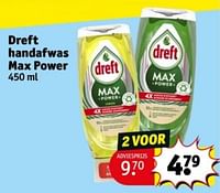 Promoties Dreft handafwas max power - Dreft - Geldig van 04/06/2024 tot 09/06/2024 bij Kruidvat